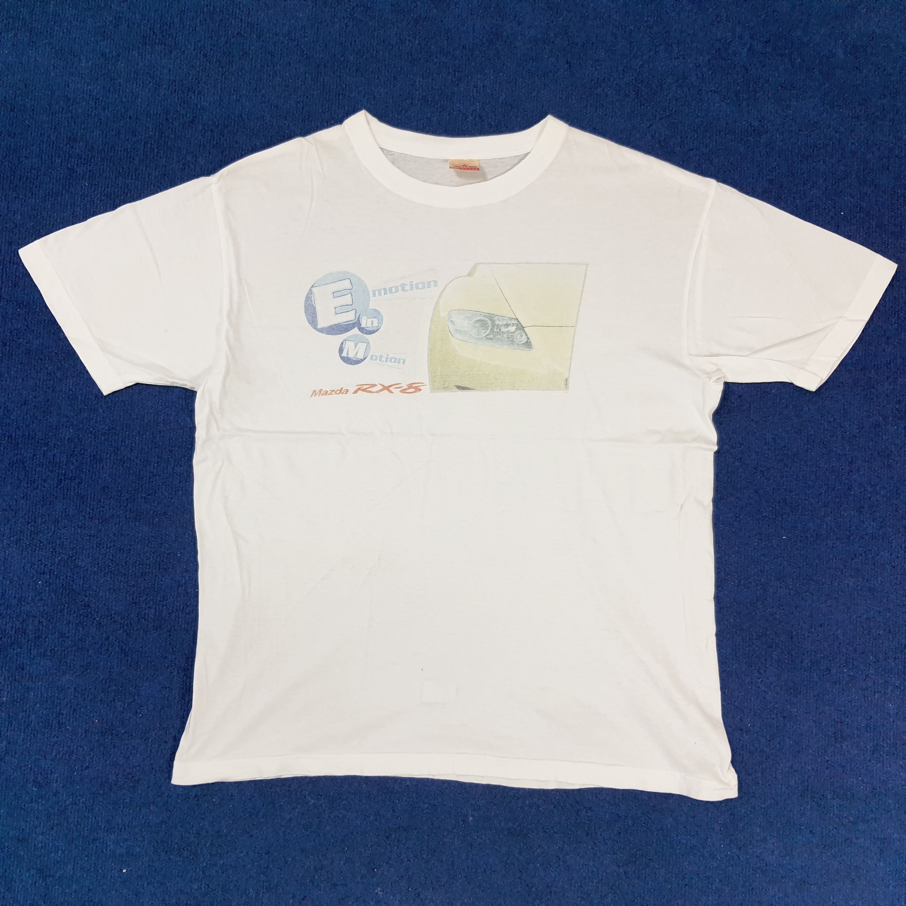 Japanese Brand × Vintage Vintage Mazda RX-8 Japan Motorsports Racing 90s Tshirt Size US L / EU 52-54 / 3 - 1 Thumbnail