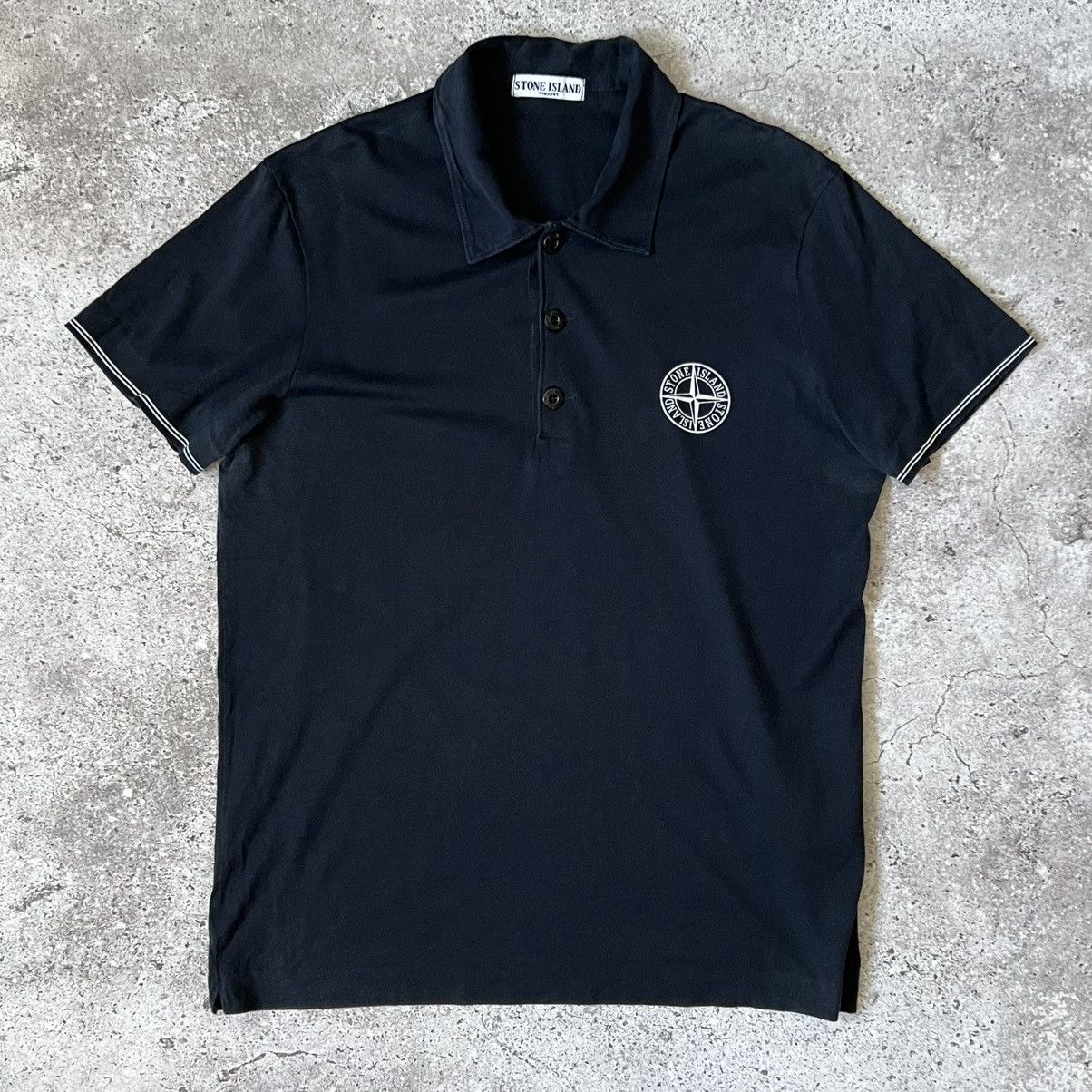 Stone Island Stone Island Vintage 2008 Compass Logo Polo Shirt XL Size US L / EU 52-54 / 3 - 1 Thumbnail