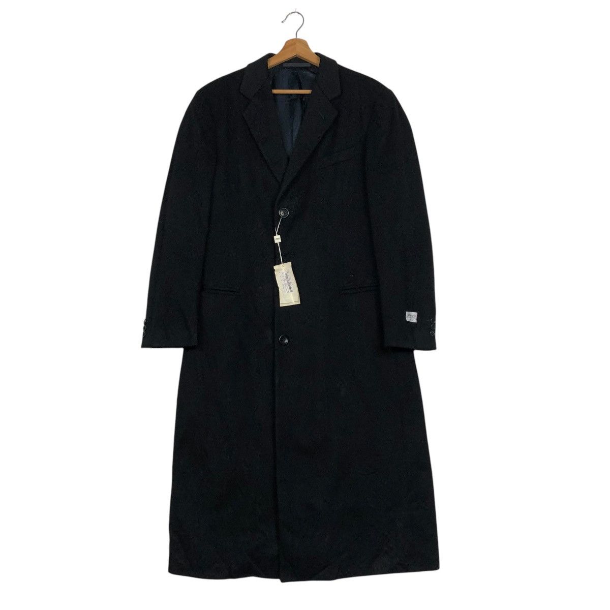 🔥VINTAGE WOOL LONG JACKET ARMANI COLLEZIONI MADE IN ITALY