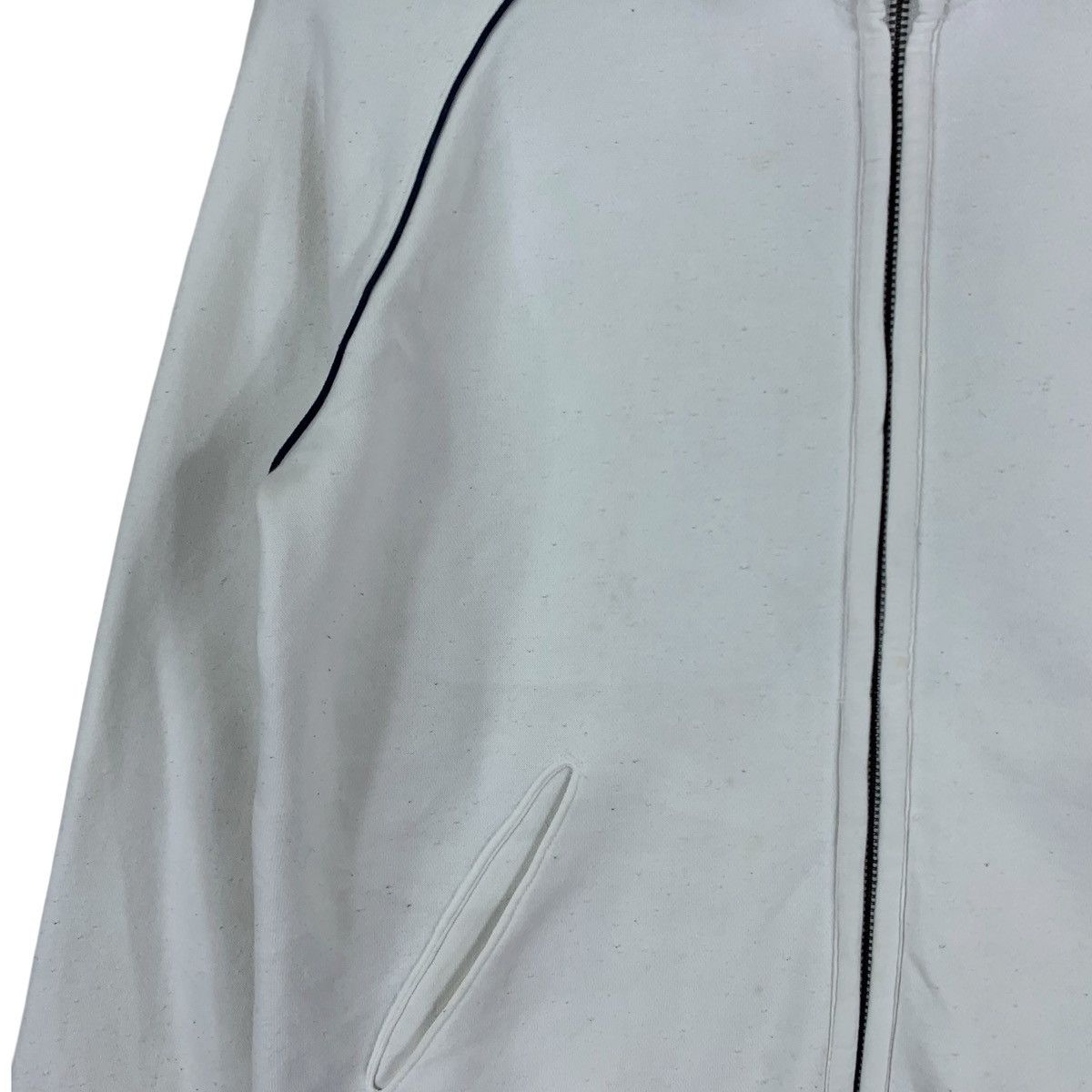 Nike × Vintage Vintage Nike Sportswear White Sweater Zipper Size US S / EU 44-46 / 1 - 7 Thumbnail