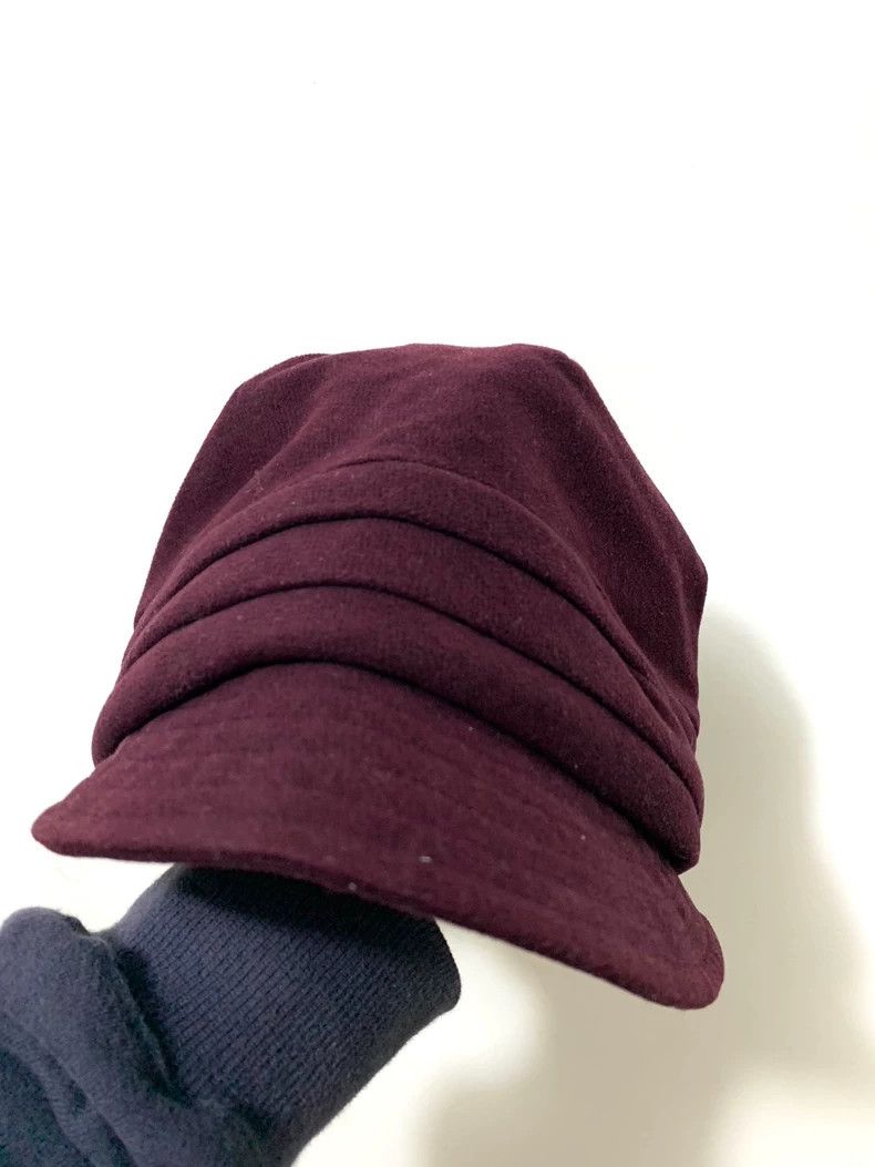 Vivienne Westwood Vivienne Westwood Old wine-red newsboy hat Size ONE SIZE - 5 Thumbnail