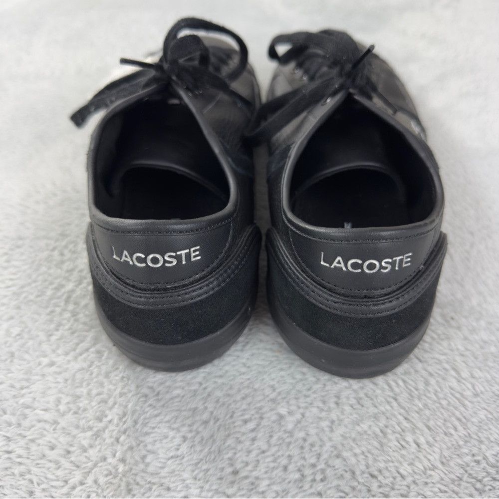 Lacoste Lacoste NWT Men's Sz 9.5 US/8.5 UK/42.5 EU Orthiolite Black Size US 9.5 / EU 42-43 - 4 Thumbnail