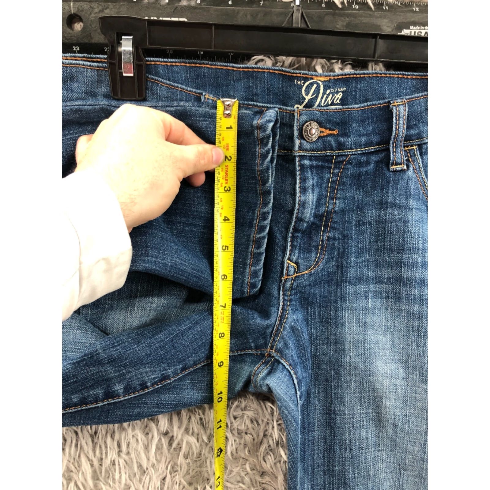 Old Navy VINTAGE Old Navy The Diva Skinny Jeans? Size 30" / US 8 / IT 44 - 4 Thumbnail