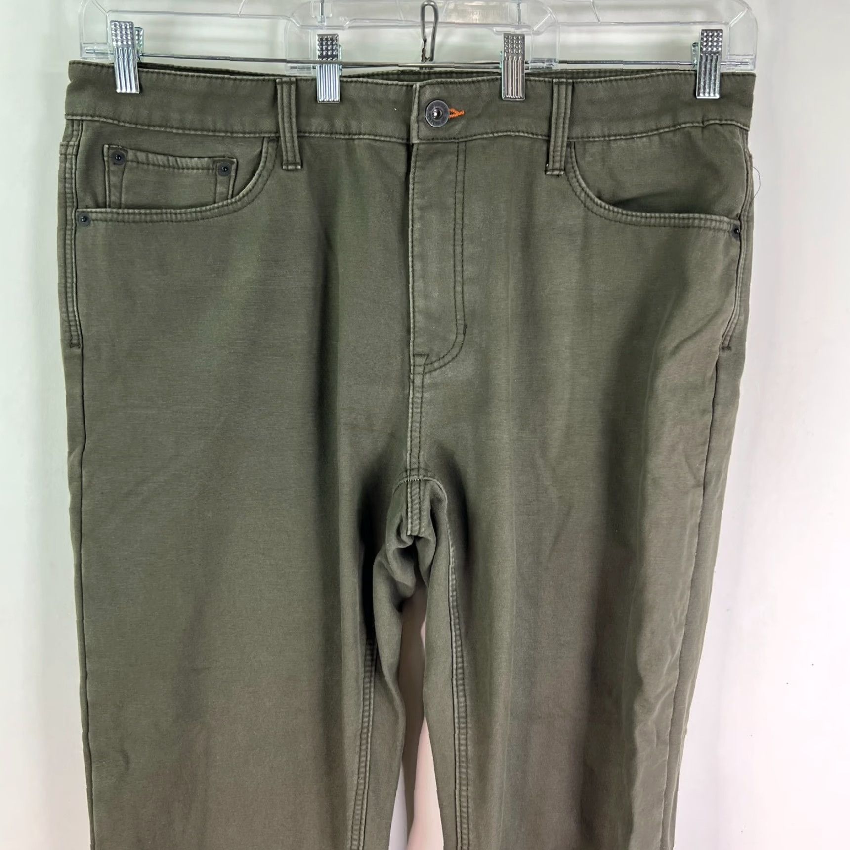 Weatherproof Weatherproof Denim Pant 38 X30 Green Lined Regular Mens Size US 38 / EU 54 - 2 Thumbnail