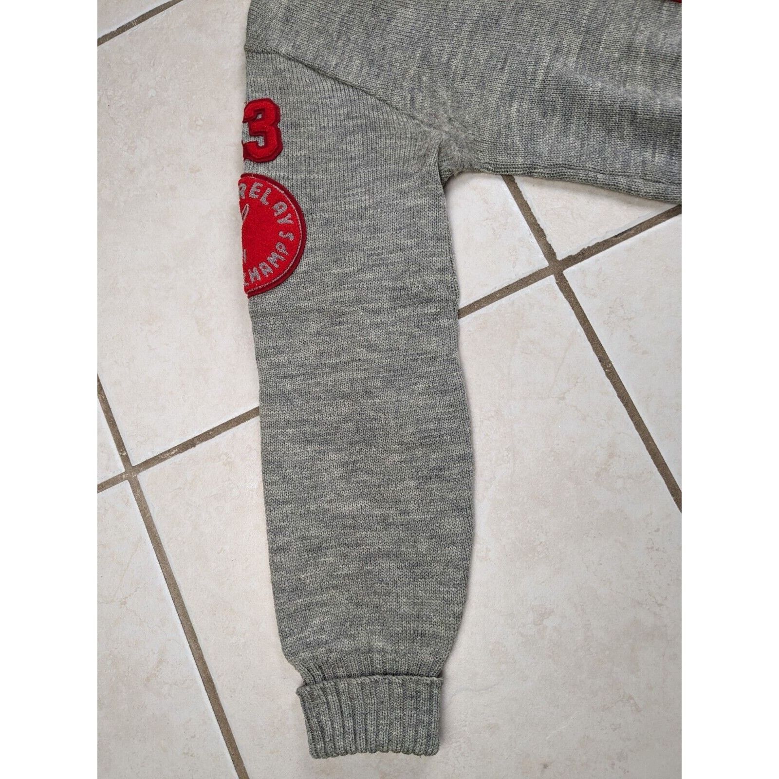 Other Vtg 1960s Art Knitting Mill Sweater Letterman Detroit Size US M / EU 48-50 / 2 - 6 Thumbnail
