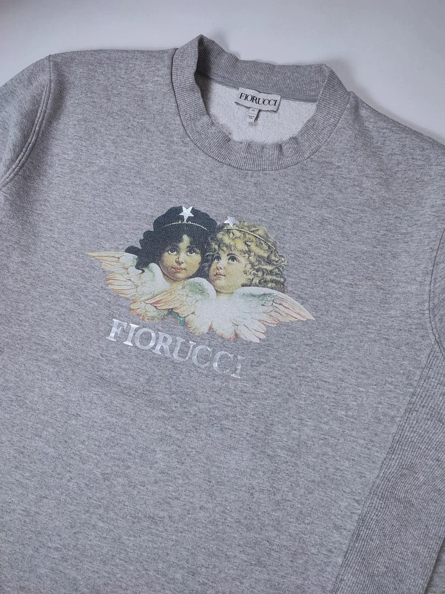 Fiorucci Fiorucci Angels print sweatshirt crewneck Size US XL / EU 56 / 4 - 6 Thumbnail