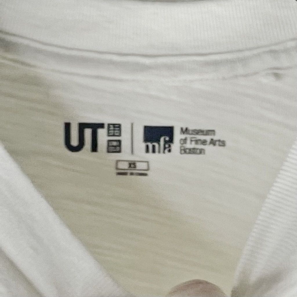 Uniqlo UNIQLO Men’s White T-shirt Traditional Japanese Graphic XS Size US XS / EU 42 / 0 - 4 Thumbnail