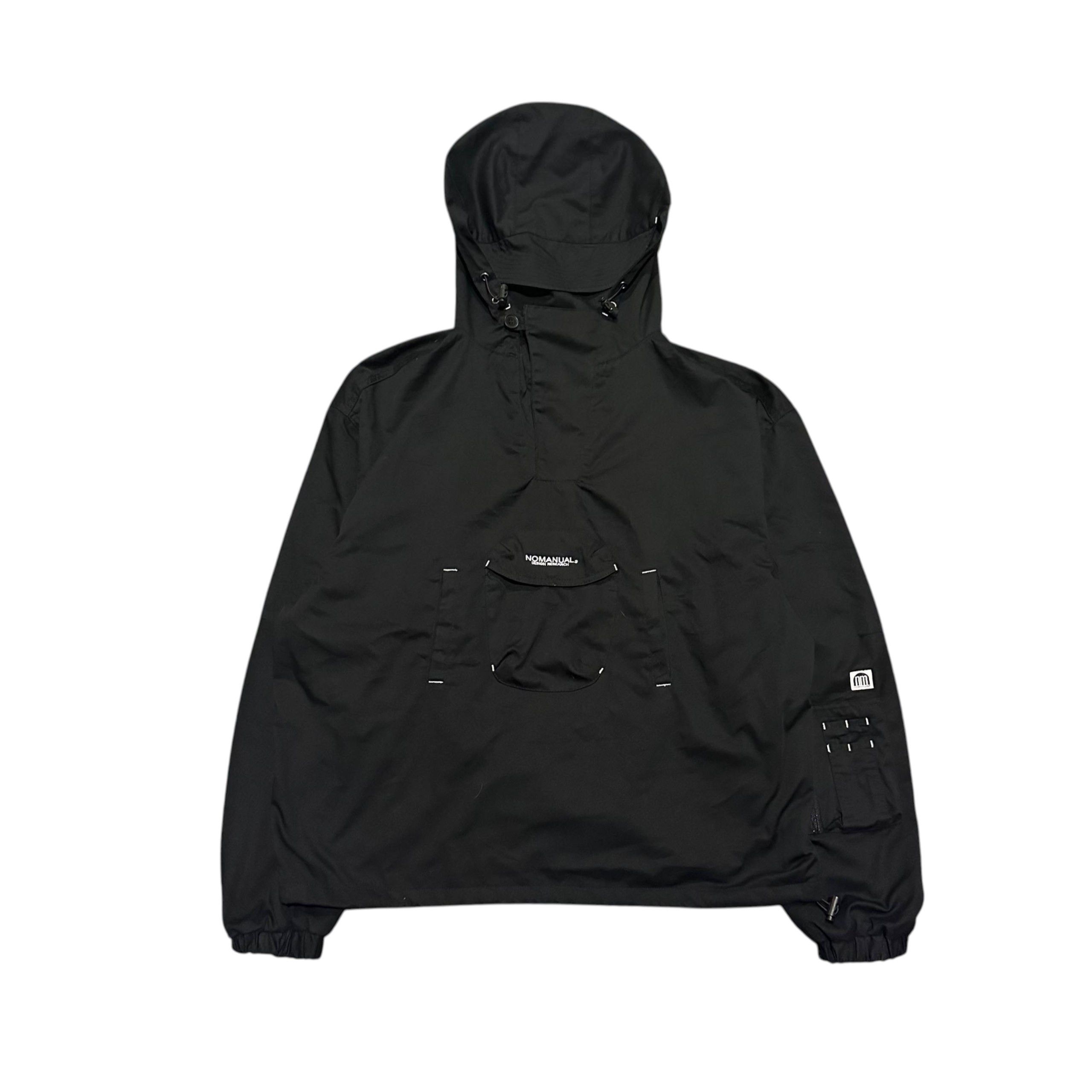 Japanese Brand NOMANUAL Tech Anorak Gorpcore Jacket Size US XL / EU 56 / 4 - 1 Thumbnail