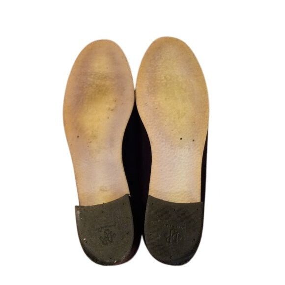 Donald Pliner Donald J Pliner 8.5 M Womens Black Suede Slip-On Loafers Lea Size US 8.5 / IT 38.5 - 4 Thumbnail