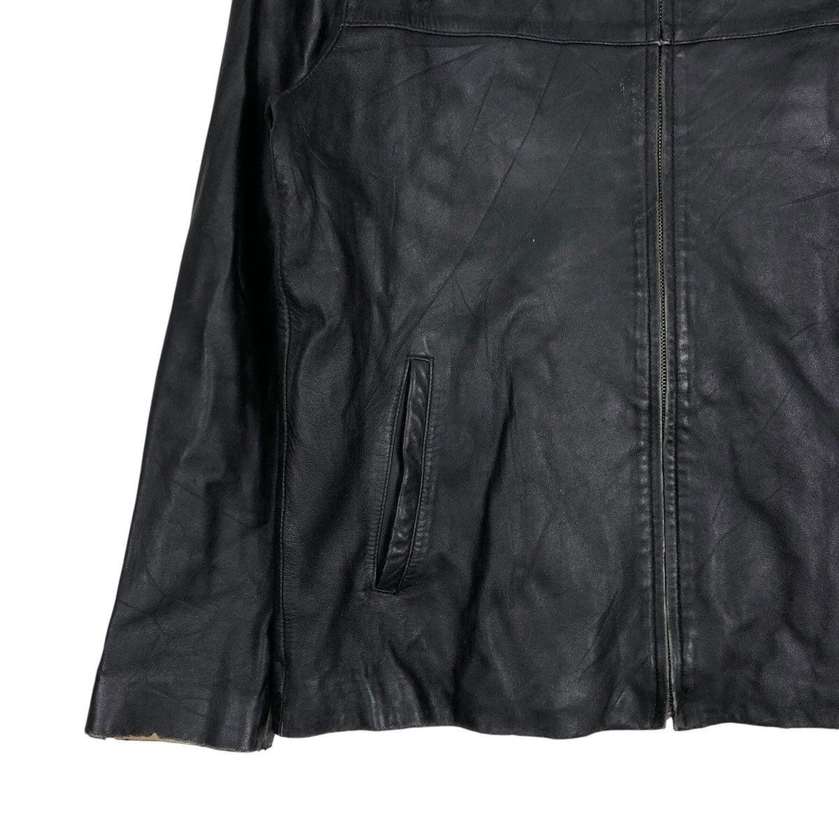 Hugo Boss 📌Real New Zealand Lamb Skin Hugo Boss Leather Jacket Size US M / EU 48-50 / 2 - 5 Thumbnail