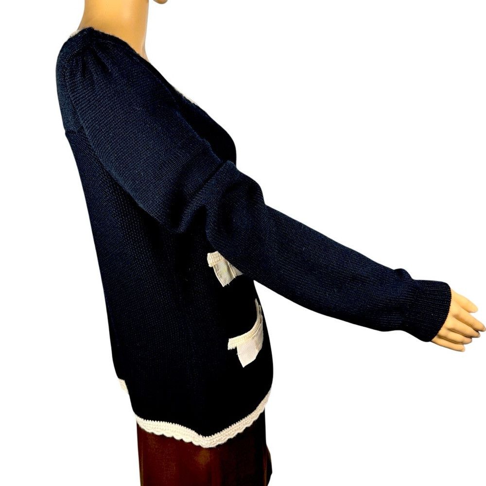 Anthropologie Anthropologie Sleeping On Snow Wool Knit Vip Cardigan Size Size L / US 10 / IT 46 - 2 Thumbnail