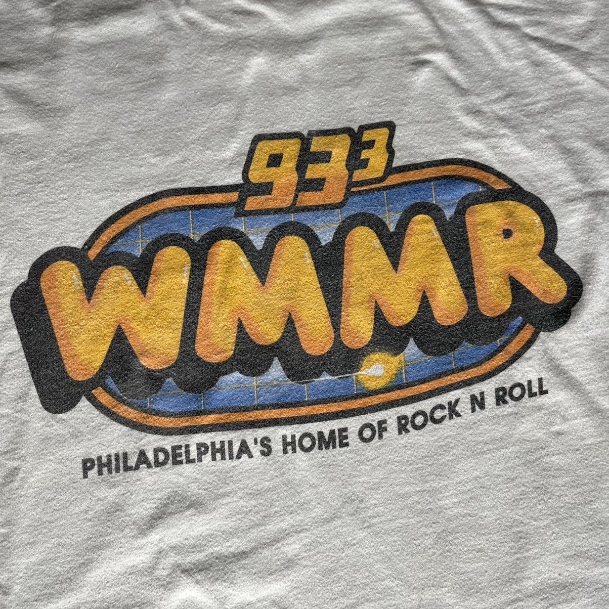 Vintage Vintage 1990s WMMR 93.3 Philadelphia Rock and Roll Radio Tee Size US XL / EU 56 / 4 - 3 Thumbnail