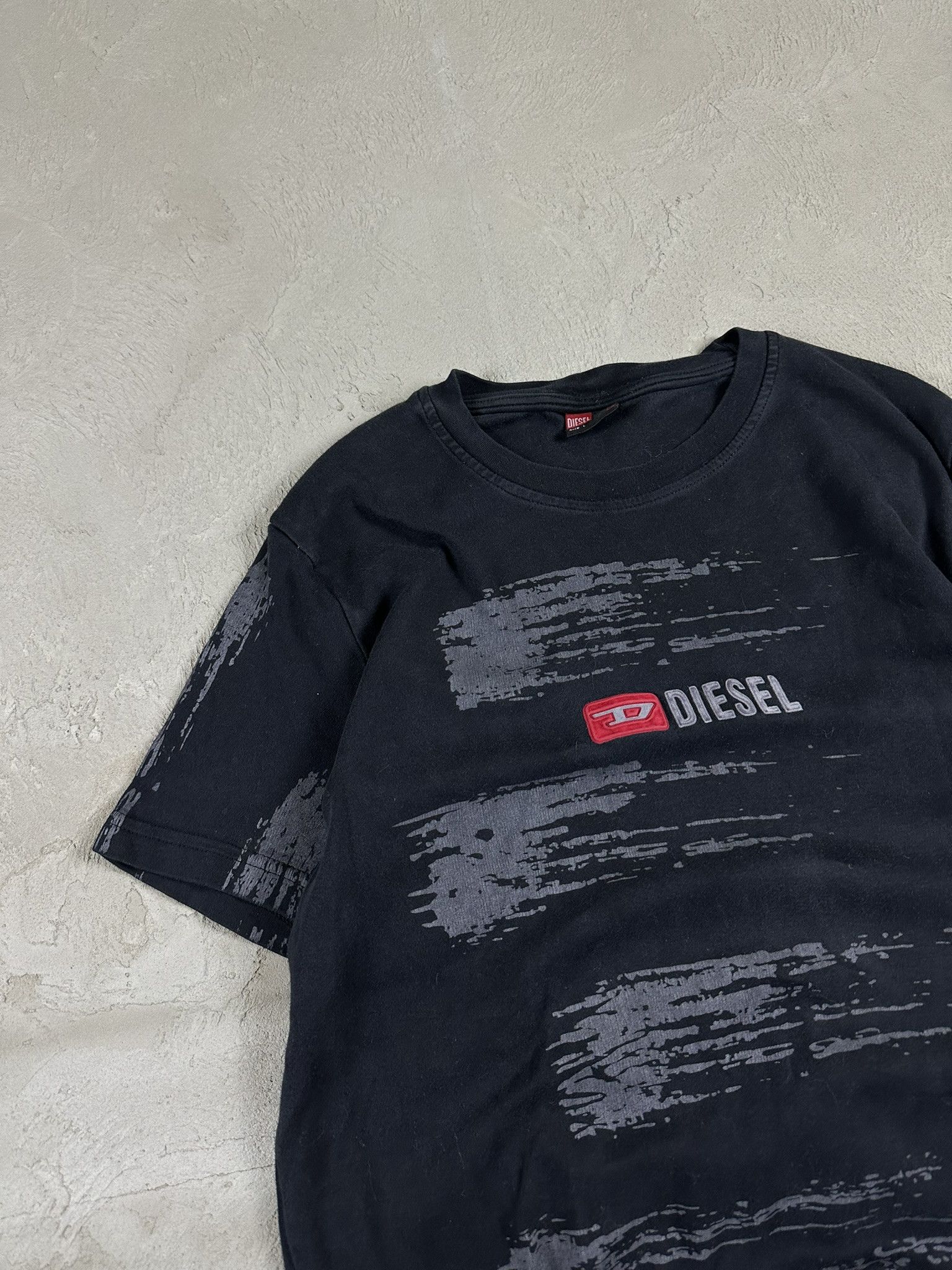 Diesel Vintage Y2k Diesel Logo Archive T-shirt 00s Size US M / EU 48-50 / 2 - 6 Thumbnail