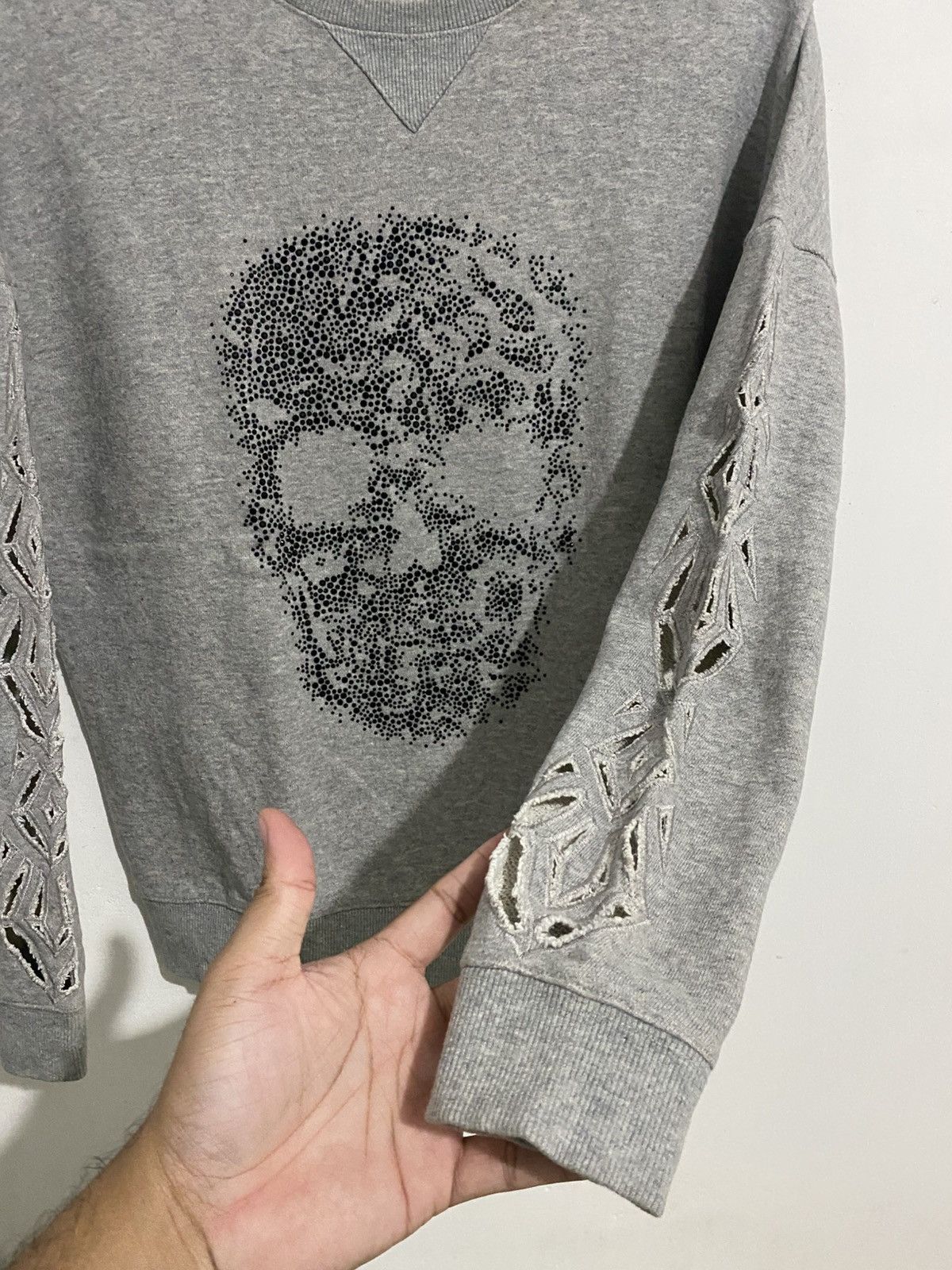 If Six Was Nine × Japanese Brand × Yasuyuki Ishii Japanese Skull Sweatshirt Archived Styled Size US M / EU 48-50 / 2 - 4 Thumbnail
