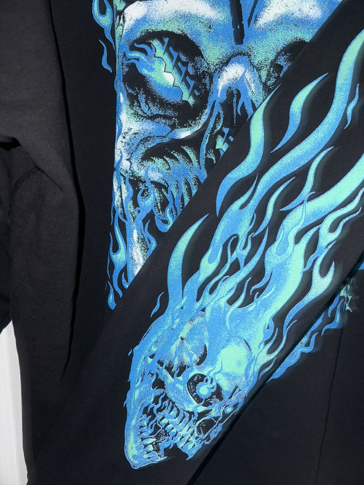Vlone Vlone Glacier Skull Zip Up Size US L / EU 52-54 / 3 - 6 Thumbnail