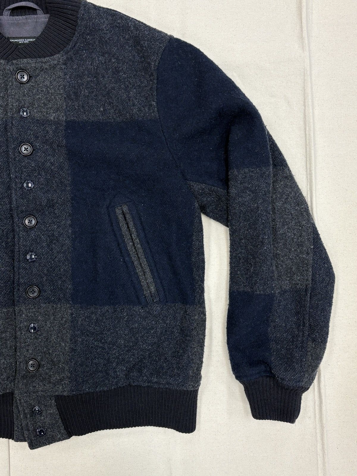 Engineered Garments Engineered Garments FW10 Wool Check Plaid Tanker Jacket Size US L / EU 52-54 / 3 - 7 Thumbnail