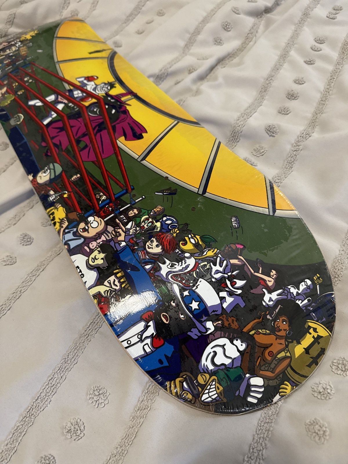 Fuck The Population FTP Fight Night Deck 8.625 Size ONE SIZE - 2 Thumbnail