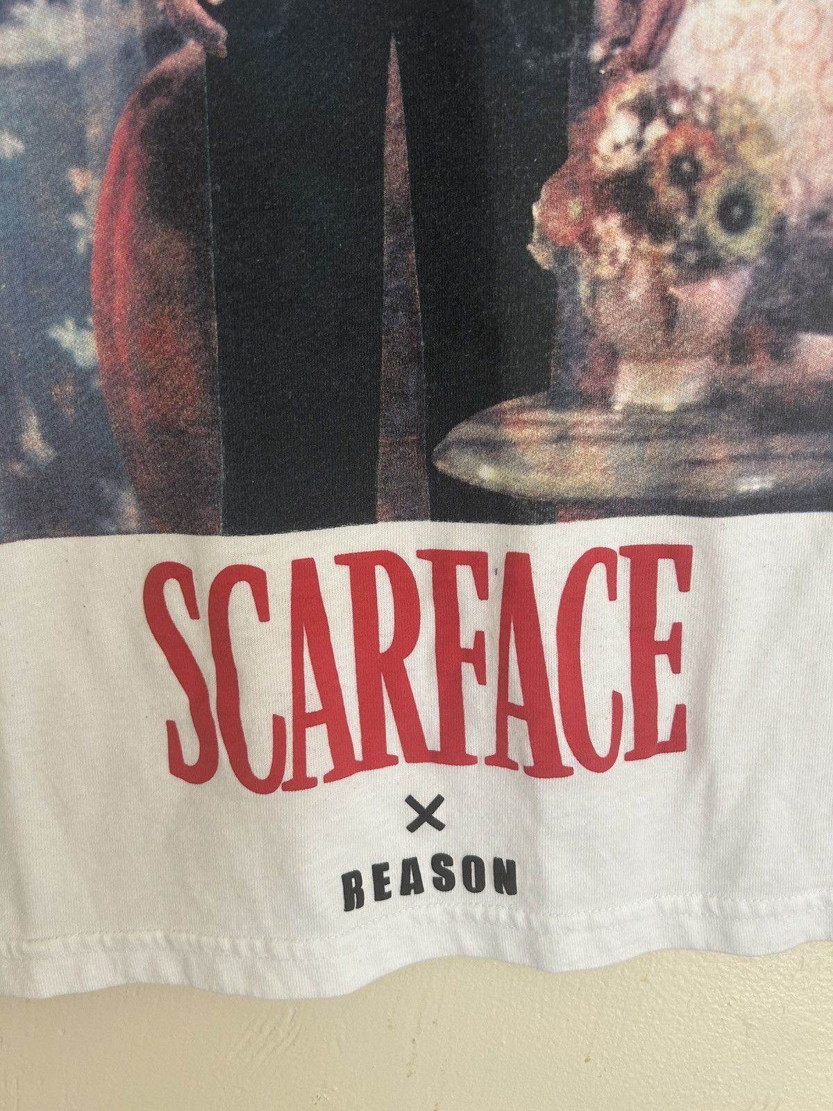 Reason Scarface x Reason Tony Montana Graphic T-shirt Size US S / EU 44-46 / 1 - 3 Thumbnail