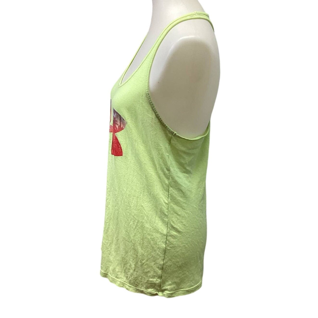 Under Armour Under Armour Womens Medium Scoop Neck Athletic Tank Top Size M / US 6-8 / IT 42-44 - 3 Thumbnail