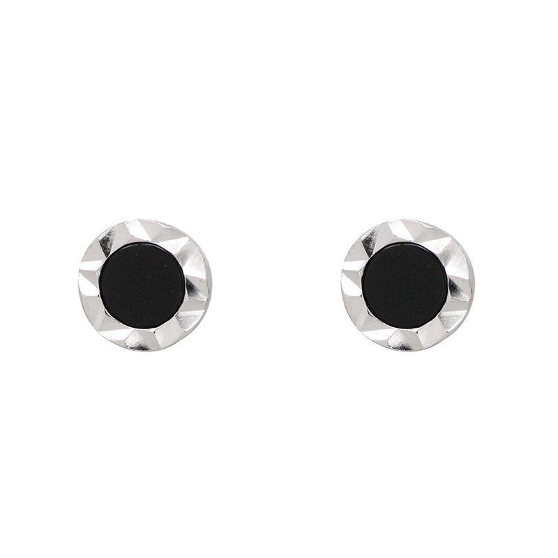 Jewelry Modern Earrings One Pairs Chrome Jewelry Size ONE SIZE - 6 Thumbnail