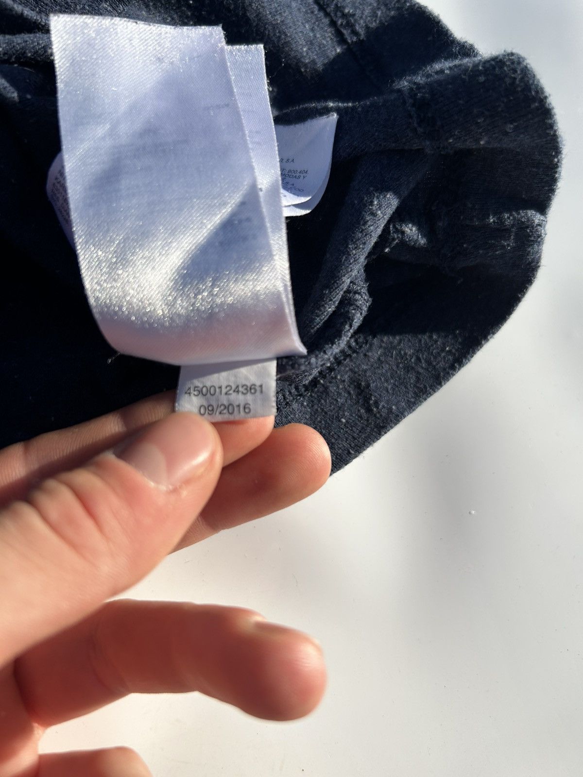 Tommy Hilfiger Hilfiger Denim Basics Sweatshirt Navy Lint Like Texture Size US XL / EU 56 / 4 - 15 Thumbnail
