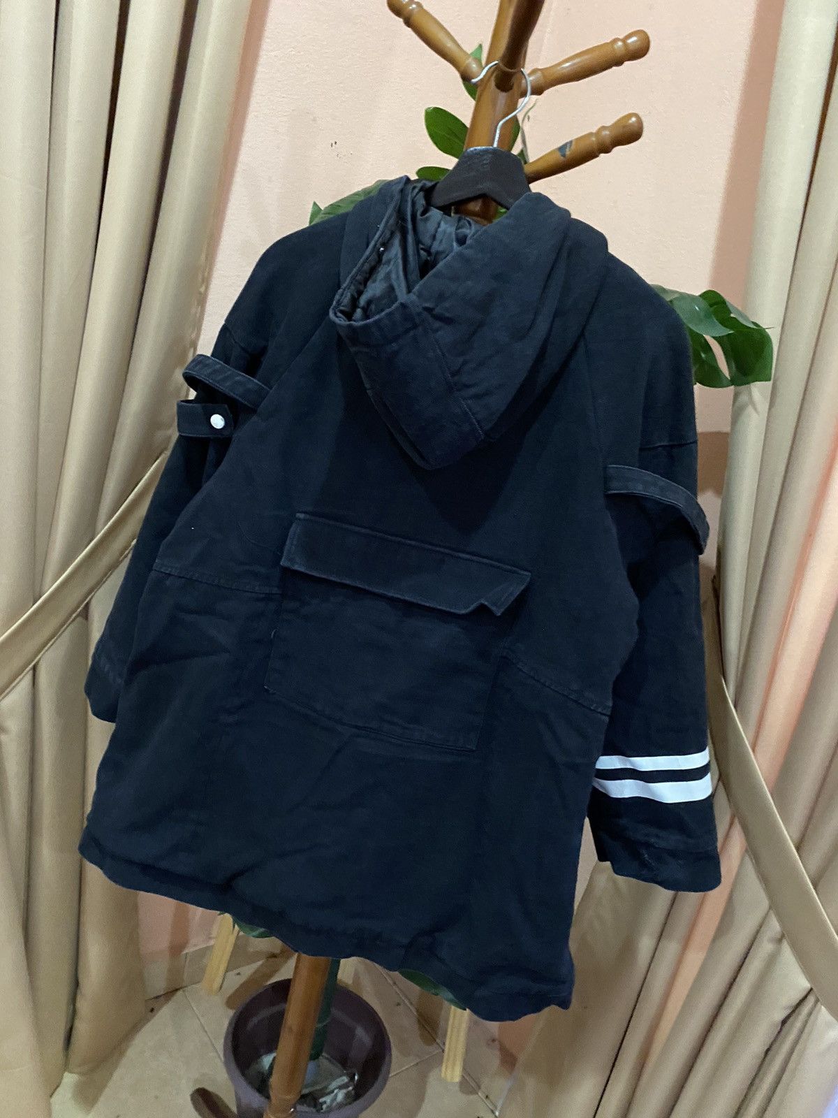 If Six Was Nine SEN NVBULUO BLACK GOTHIC HOOD JACKET UNIQUE STREETWEAR STYLE Size US M / EU 48-50 / 2 - 11 Thumbnail