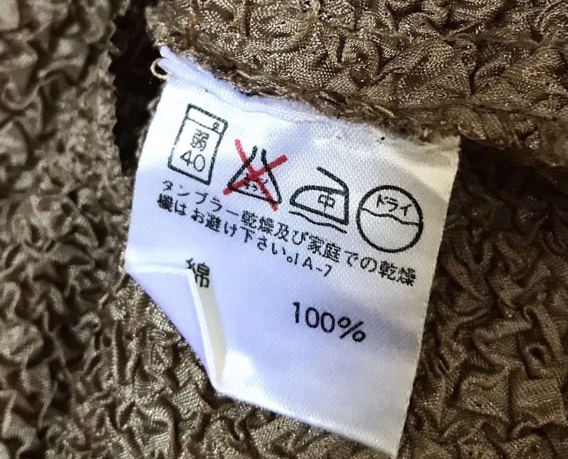 Issey Miyake TAX FREE 🇺🇸 issey miyake plantation im crumpled shirt Size US M / EU 48-50 / 2 - 6 Thumbnail