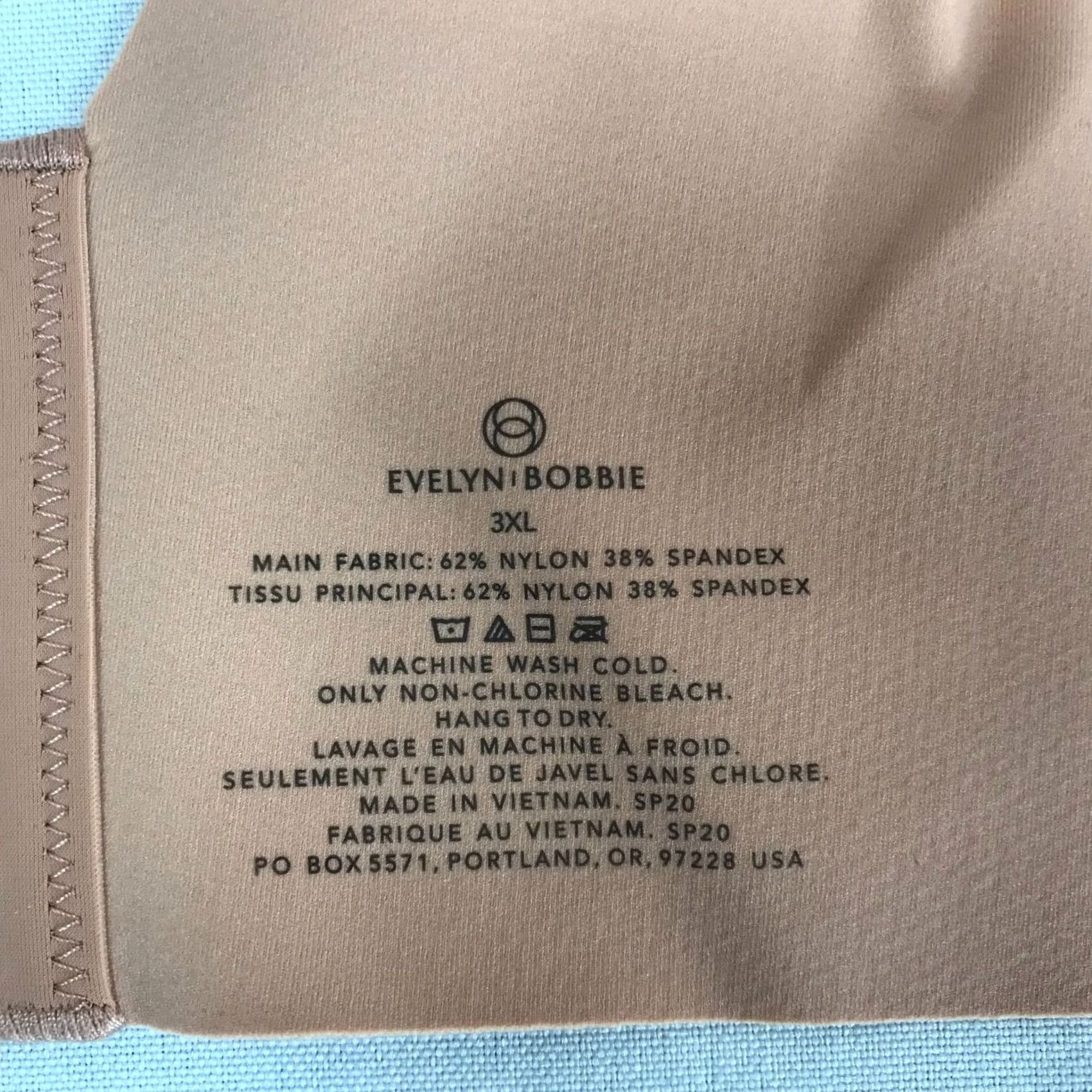 Bobbies EVELYN BOBBIE BRA Womens 3XL HIMALAYAN SALT T-Shirt Bra Womens 3XL Nou? Size ONE SIZE - 6 Thumbnail