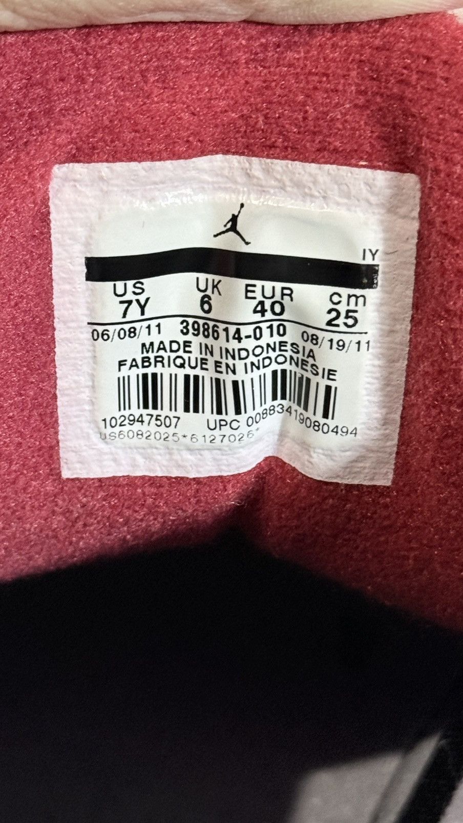 Jordan Brand Jordan retro 3 ( Black Cements 11’ ) Size US 7 / EU 40 - 6 Thumbnail