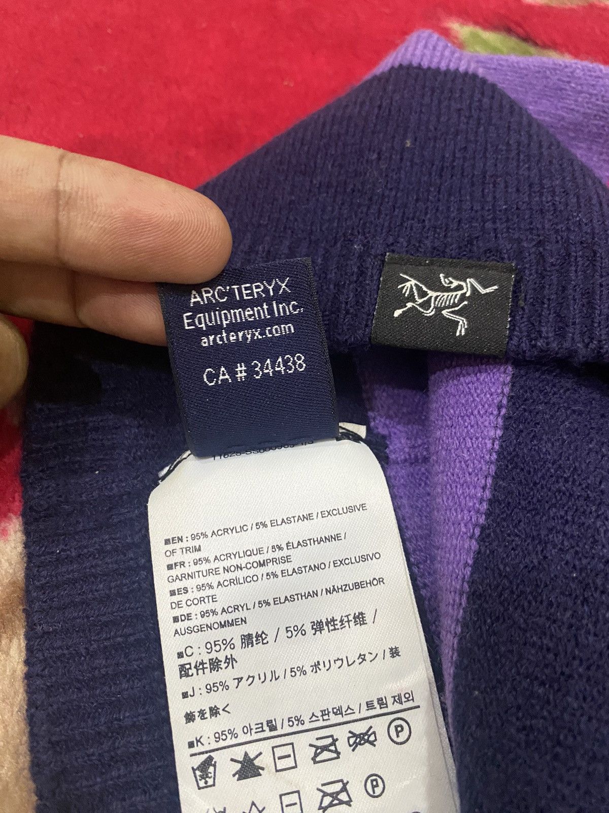 Arc'teryx Arc'Teryx Triple Colour Beanie Size ONE SIZE - 5 Thumbnail