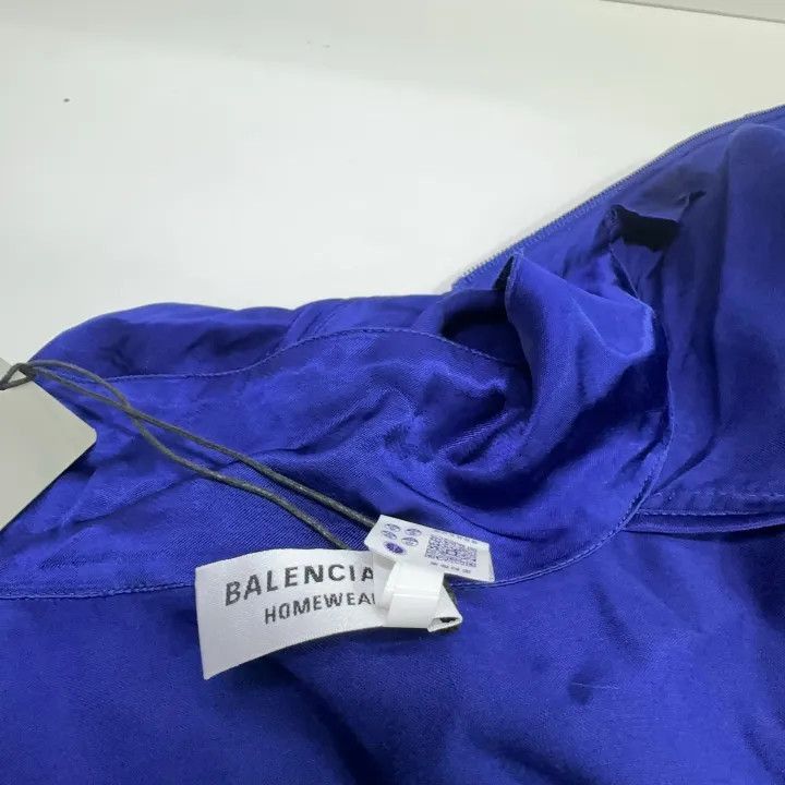 Balenciaga Balenciaga Balenciaga Blue Embroidered Windbreaker for All Size US S / EU 44-46 / 1 - 5 Thumbnail