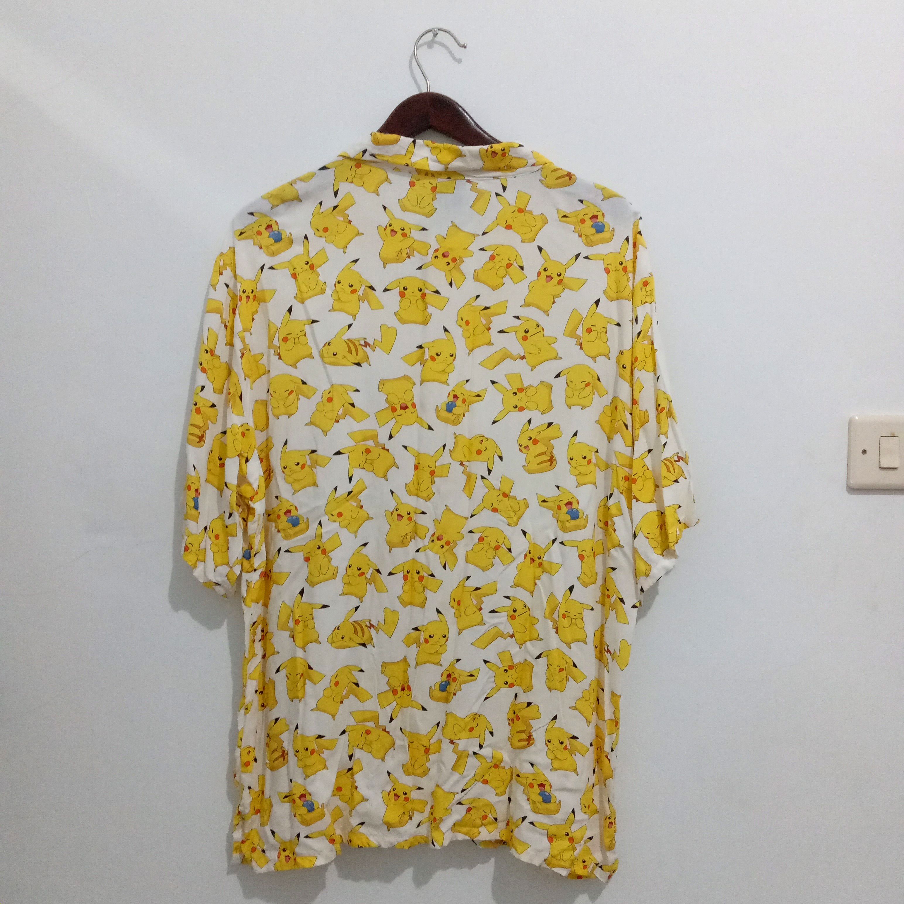 Japanese Brand × Nintendo × Pokemon Pokemon x Nintendo pikachu allover shirt Size US M / EU 48-50 / 2 - 10 Thumbnail