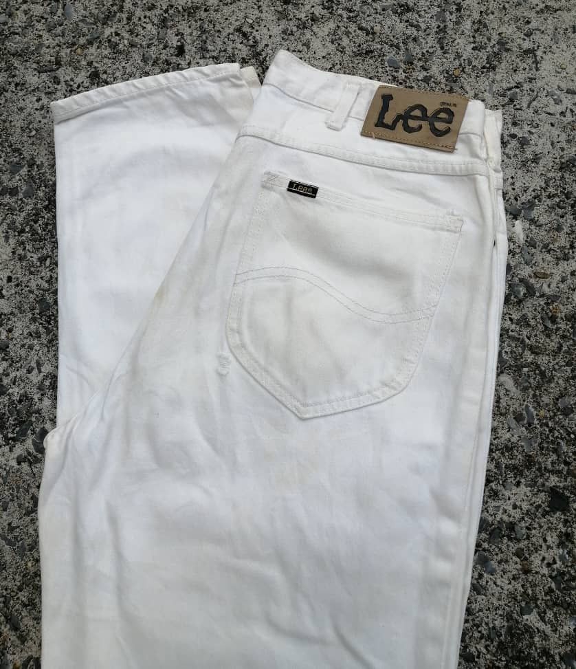 Lee Lee White Pants Size US 31 - 12 Thumbnail