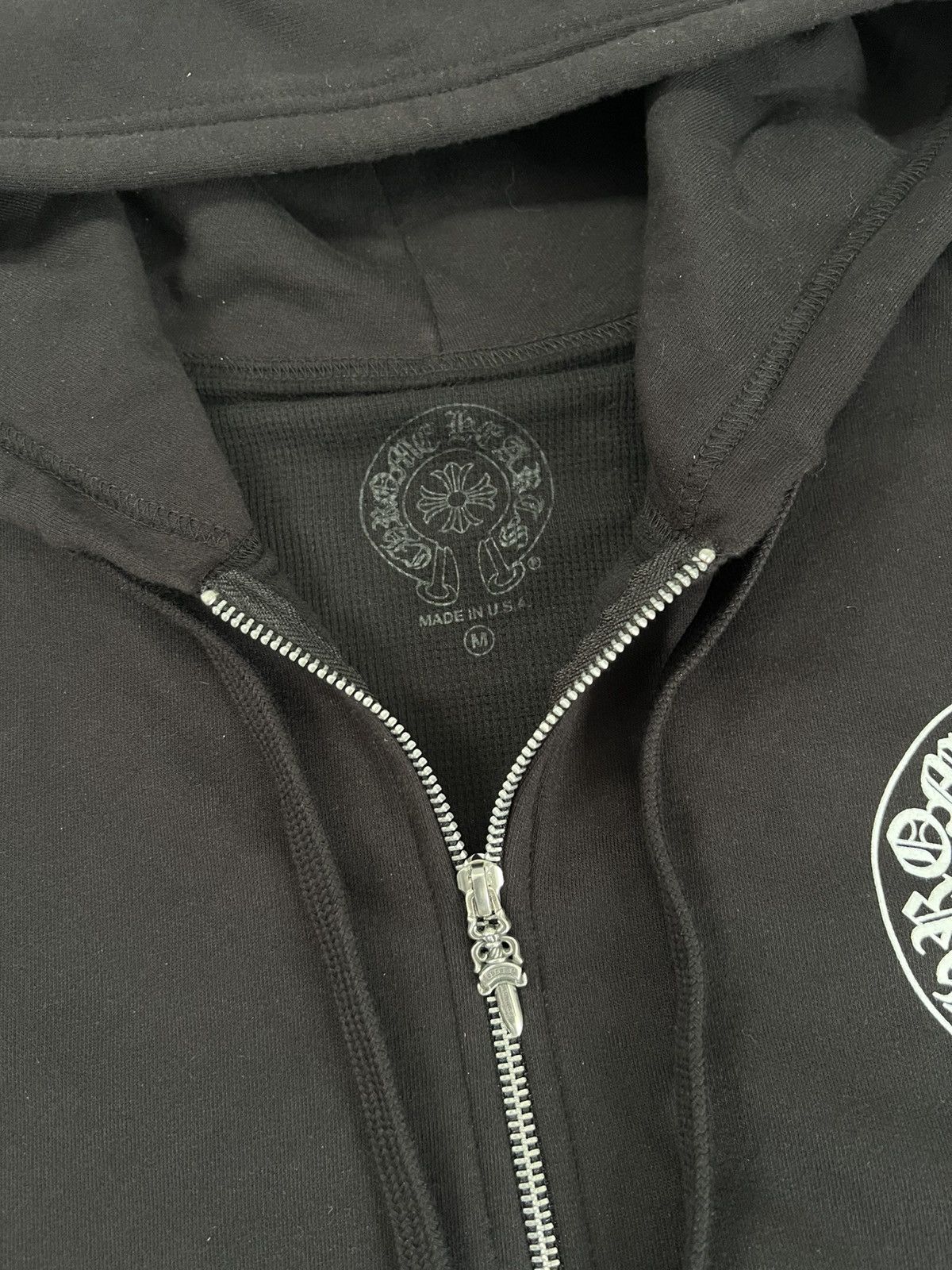 Chrome Hearts Chrome Hearts Horseshoe zip Hoodie Size US M / EU 48-50 / 2 - 3 Thumbnail