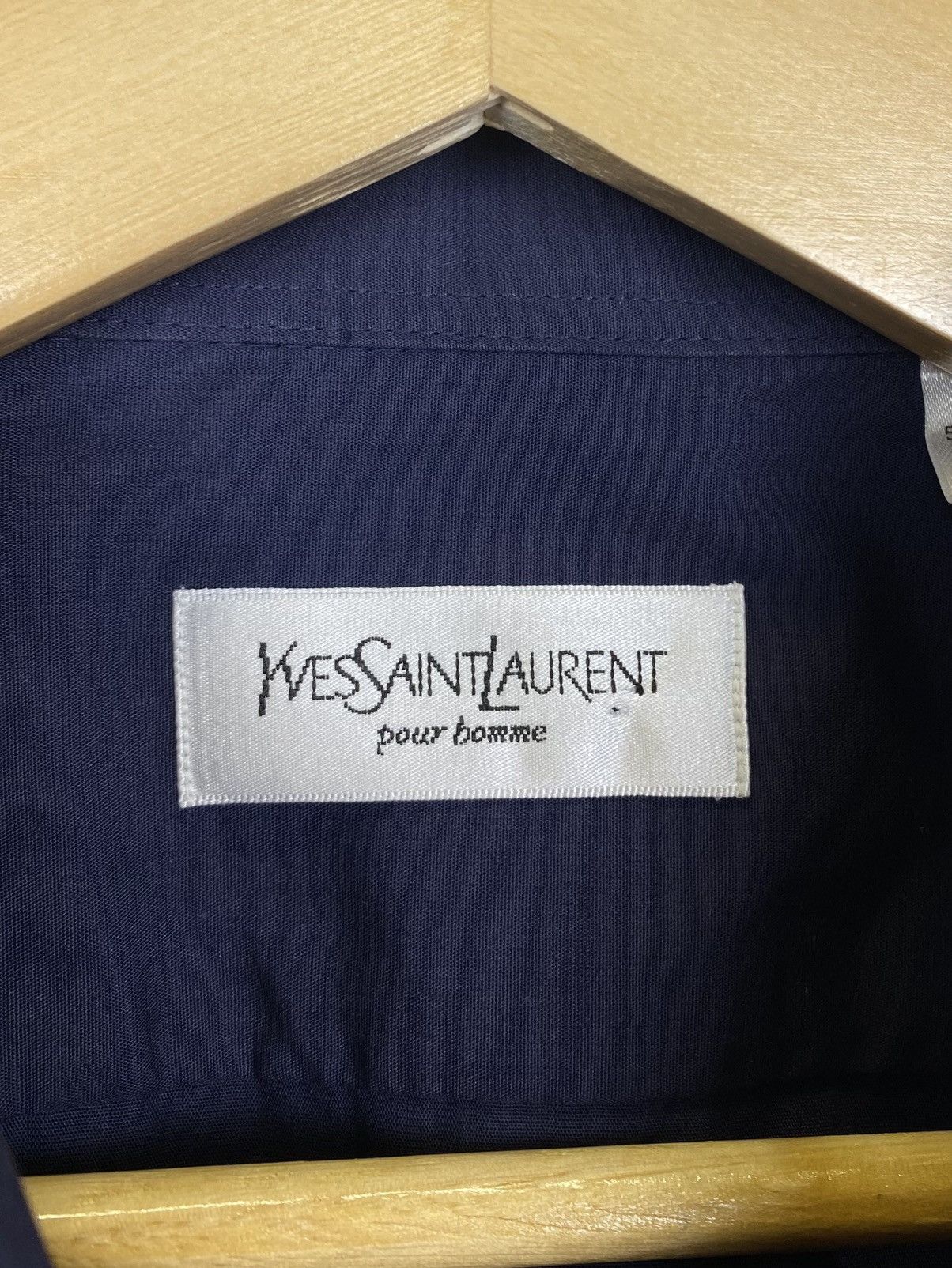 Yves Saint Laurent Vintage Yves Saint Laurent Shirt Short Sleeve 90’s Pockets Size US L / EU 52-54 / 3 - 4 Thumbnail