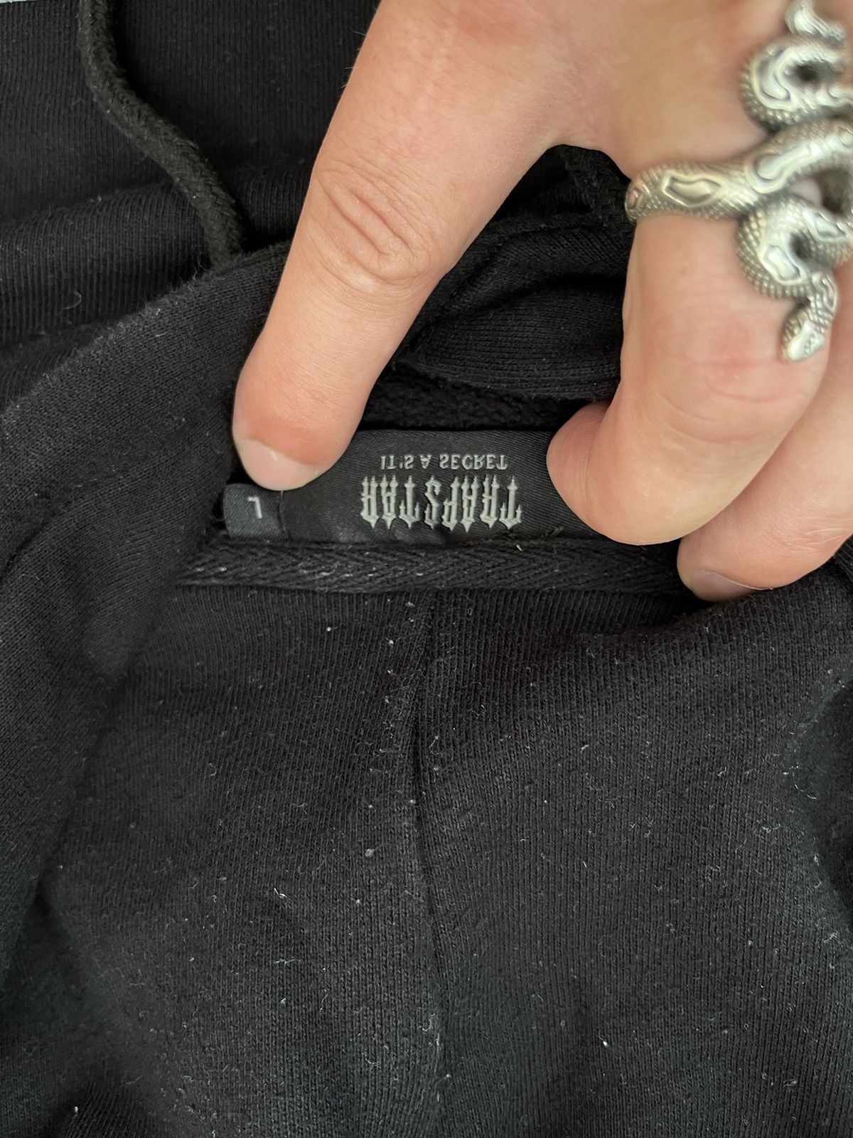 Trapstar London TRAPSTAR BIG LOGO DRILL HOODIE rare vintage Size US L / EU 52-54 / 3 - 4 Thumbnail