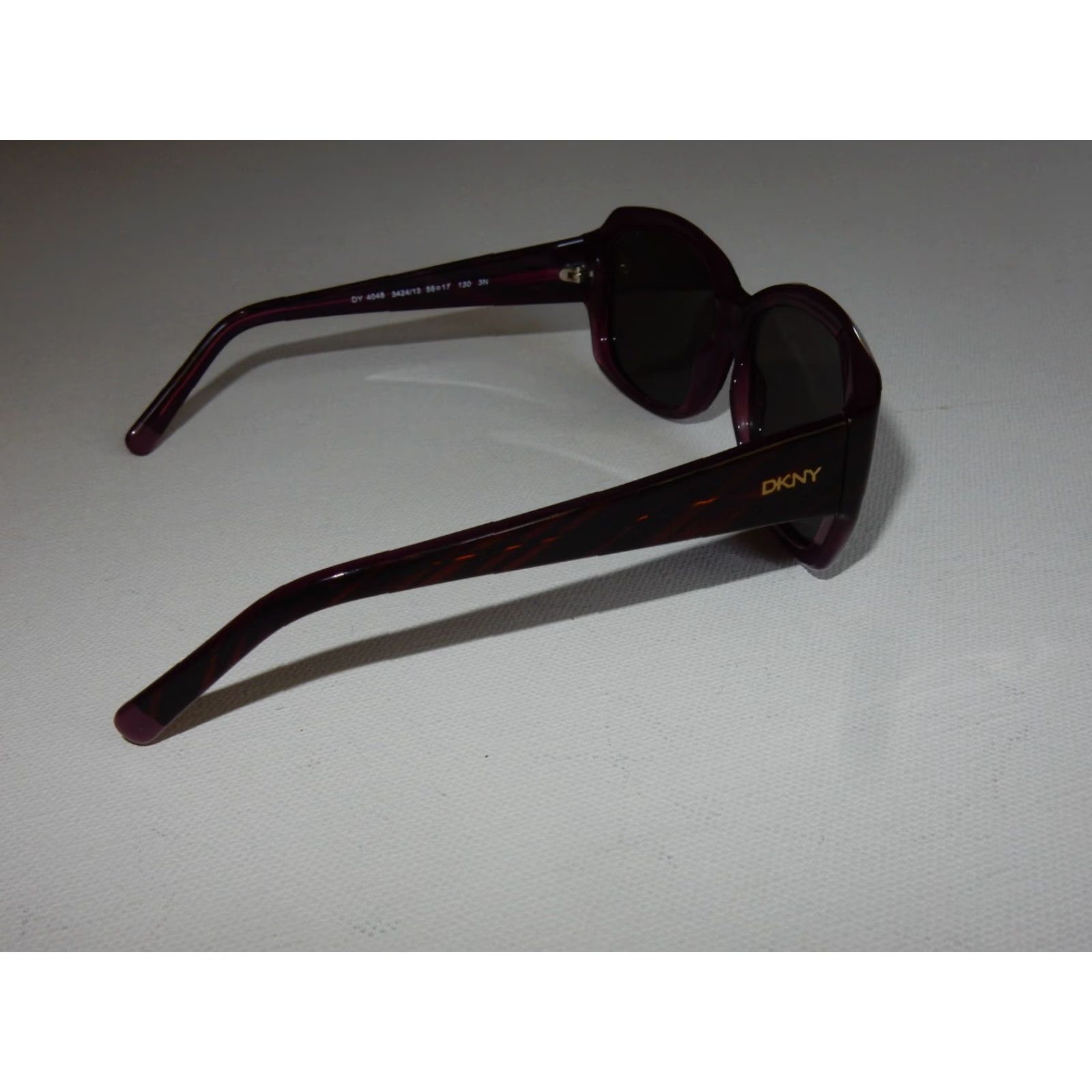 DKNY VINTAGE DKNY Sunglasses Women Frame Purple 55mm 17x130mm Prescription UV Accessories Size ONE SIZE - 3 Thumbnail