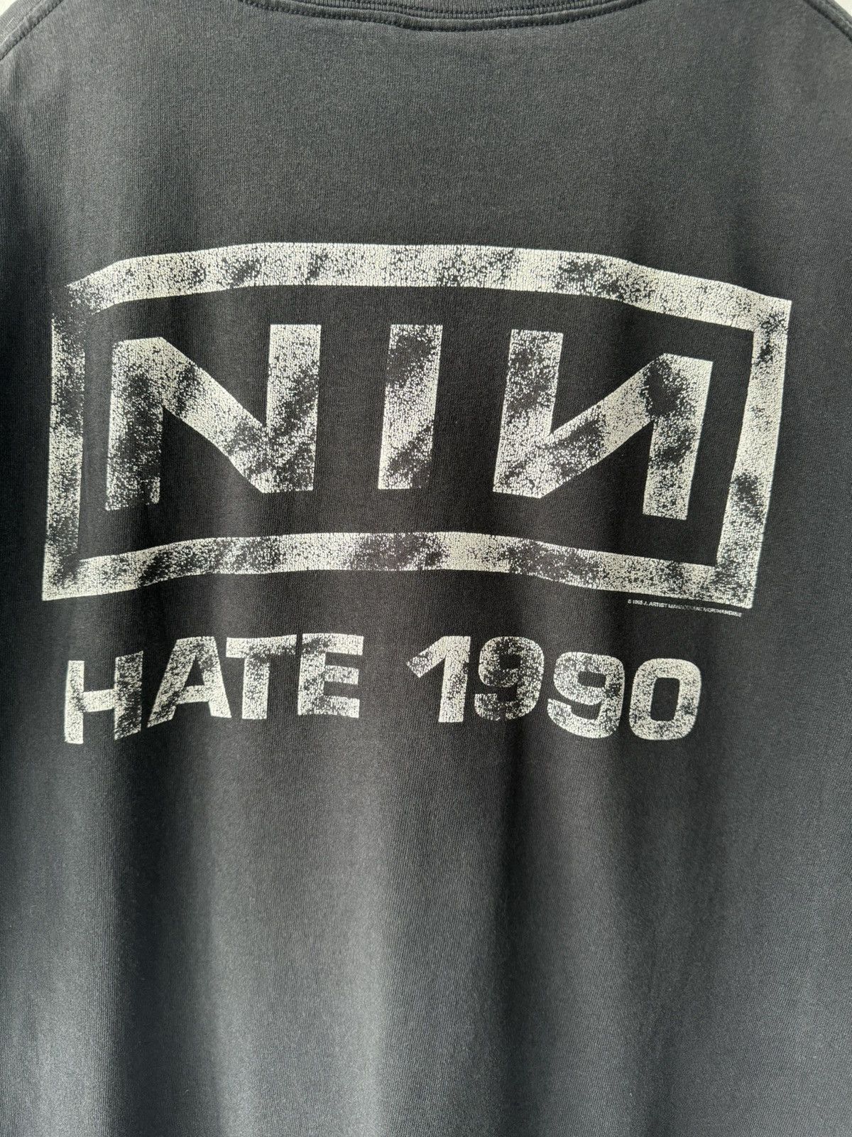 Vintage NINE INCH NAILS 1990 PRETTY HATE MACHINE VINTAGE T SHIRT NIN Size US XL / EU 56 / 4 - 10 Thumbnail