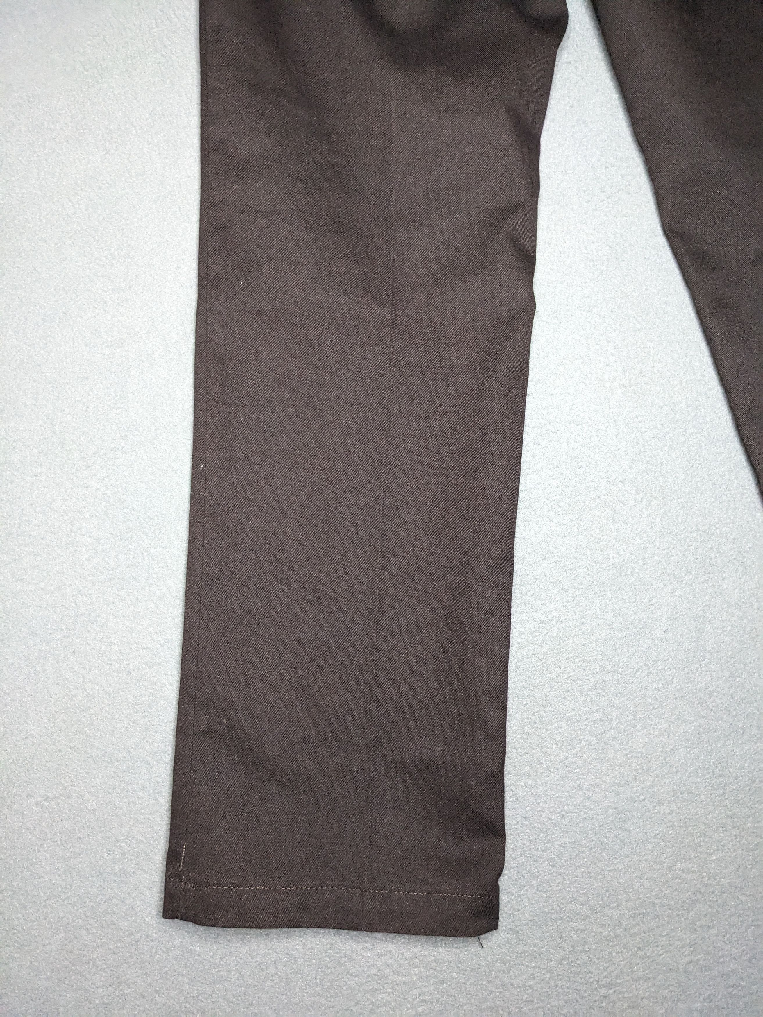 Dickies Dickies Skateboarding Chino Pants 30x30 Brown Twill Workwear Size US 30 / EU 46 - 11 Thumbnail