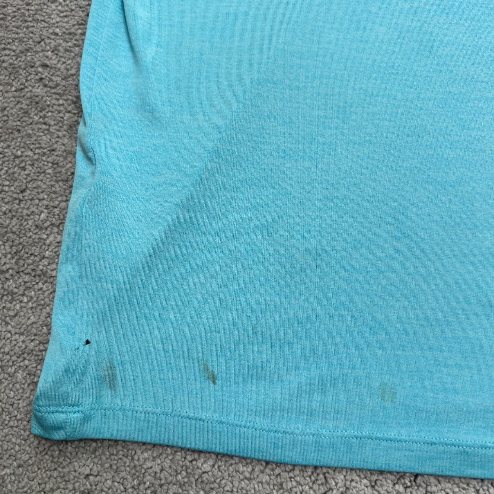 Under Armour Under Armour HeatGear T-Shirt Men M Loose Fit Blue Crew Neck Active Tee Shirt Size US M / EU 48-50 / 2 - 7 Thumbnail