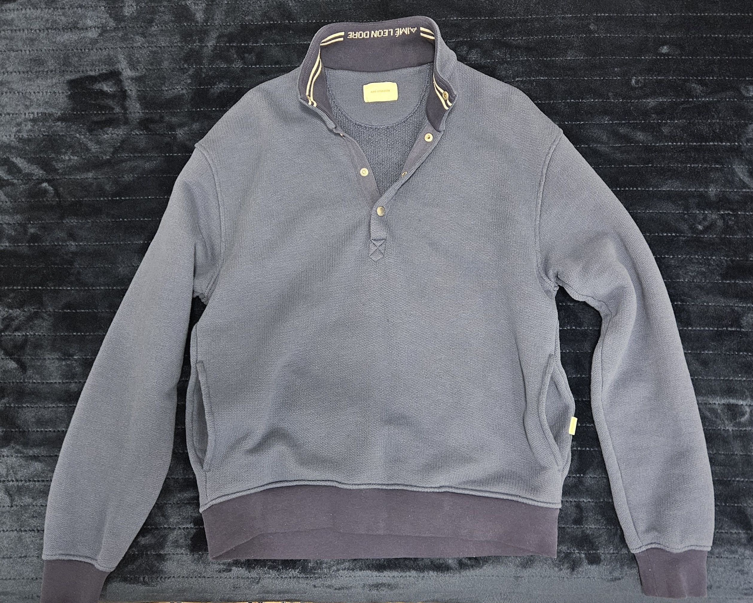 Aime Leon Dore Jacquard Collar Snap Pullover Size US S / EU 44-46 / 1 - 2 Thumbnail