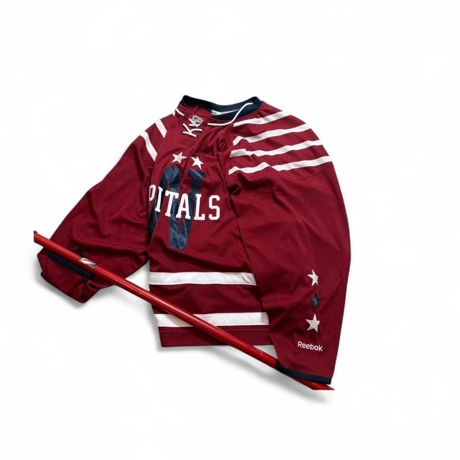 Reebok Authentic reebok washington caps 2015 winter classic jersey Size US XL / EU 56 / 4 - 1 Thumbnail