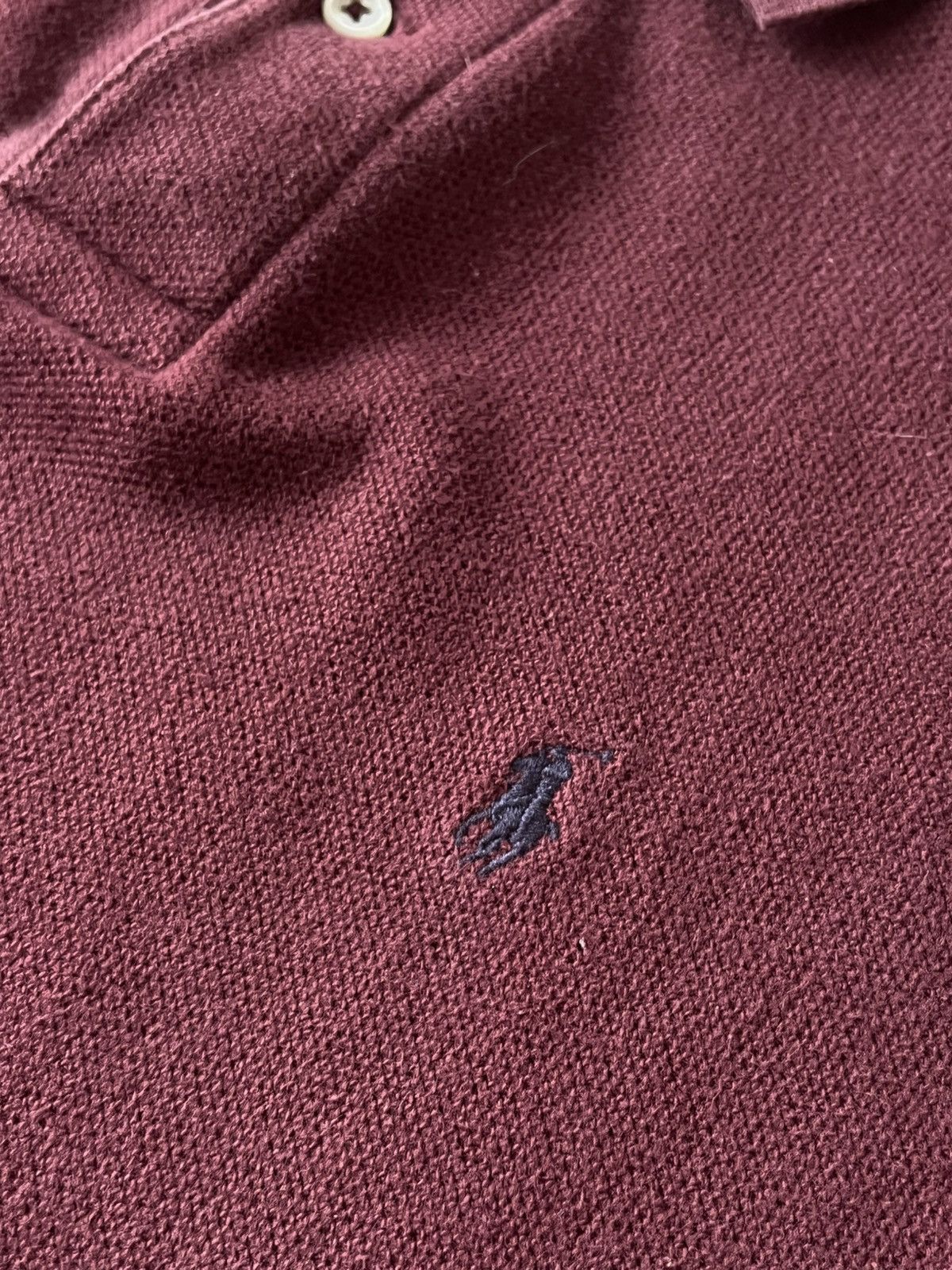 Polo Ralph Lauren × Ralph Lauren × Vintage ‼️Polo Ralph Lauren Vintage Knit Logo Casual LongSleeve Shirt Size US XL / EU 56 / 4 - 10 Thumbnail