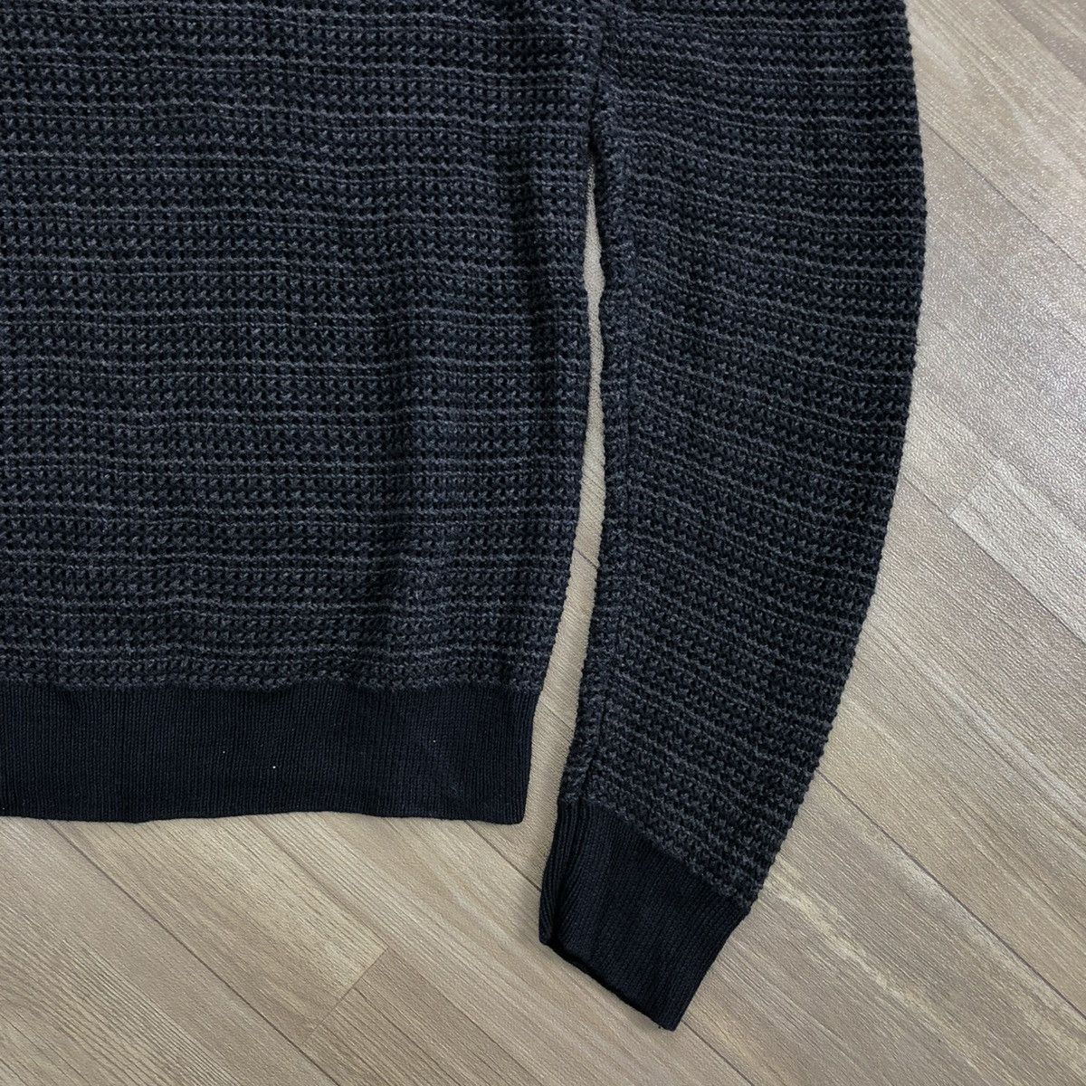 A.P.C. × Designer × Vintage Vintage A.P.C. Semi-Sheer Transparency Knit Sweater Grunge Size US S / EU 44-46 / 1 - 7 Thumbnail