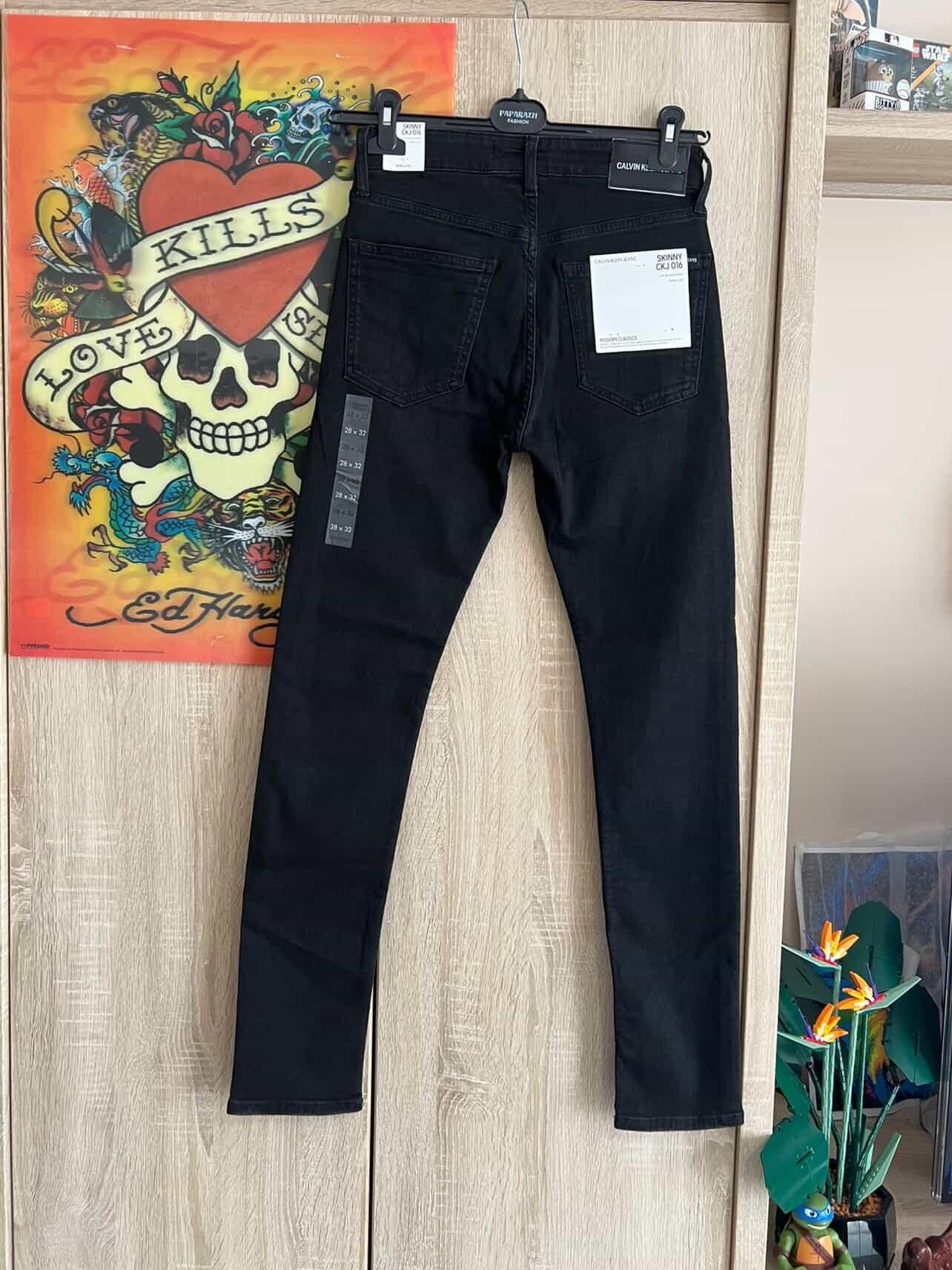 Calvin Klein Calvin Klein Jeans black pants Size 28" / US 6 / IT 42 - 1 Thumbnail