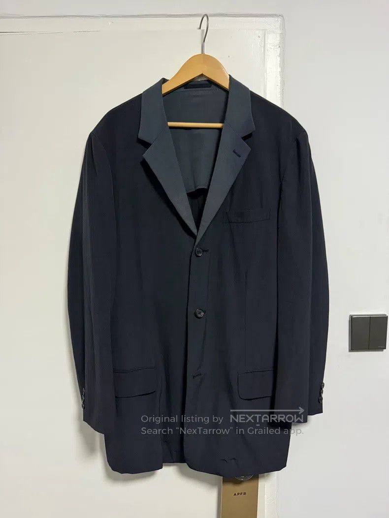 Other Yohji Yamamoto size 4 2000ss cold dyed wool suit with diffe Size 48R - 1 Thumbnail