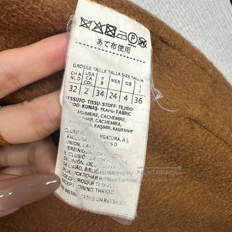 Max Mara Max Mara Caramel Cashmere Coat Size XS / US 0-2 / IT 36-38 - 3 Thumbnail