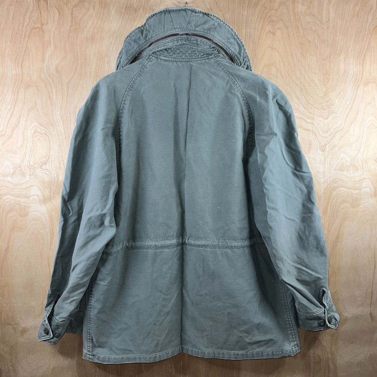 Vintage VINTAGE 50s MEN’S USAF COTTON SATEEN HOODED JACKET Size US L / EU 52-54 / 3 - 5 Thumbnail