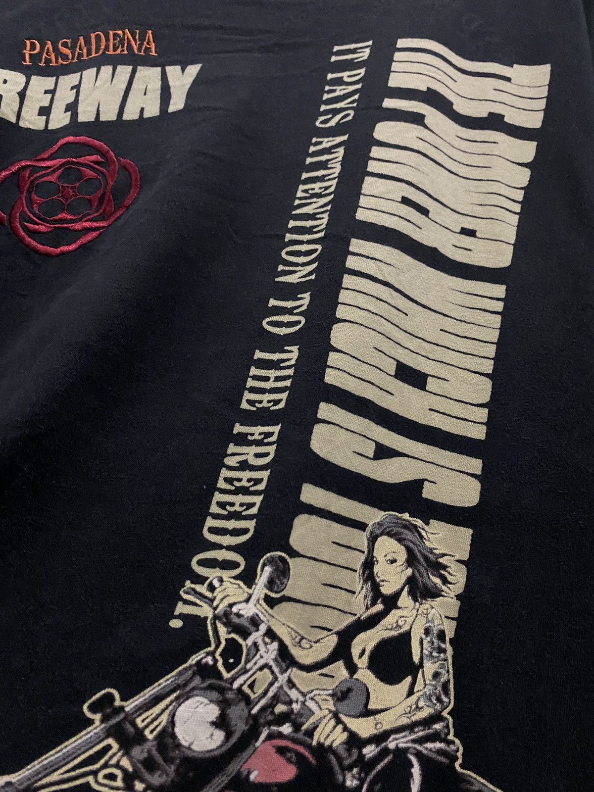 Hysteric Glamour × Japanese Brand × Vintage Japan Pasadana Freeway Tattoo Sexy Girl Longsleeve Size US L / EU 52-54 / 3 - 3 Thumbnail