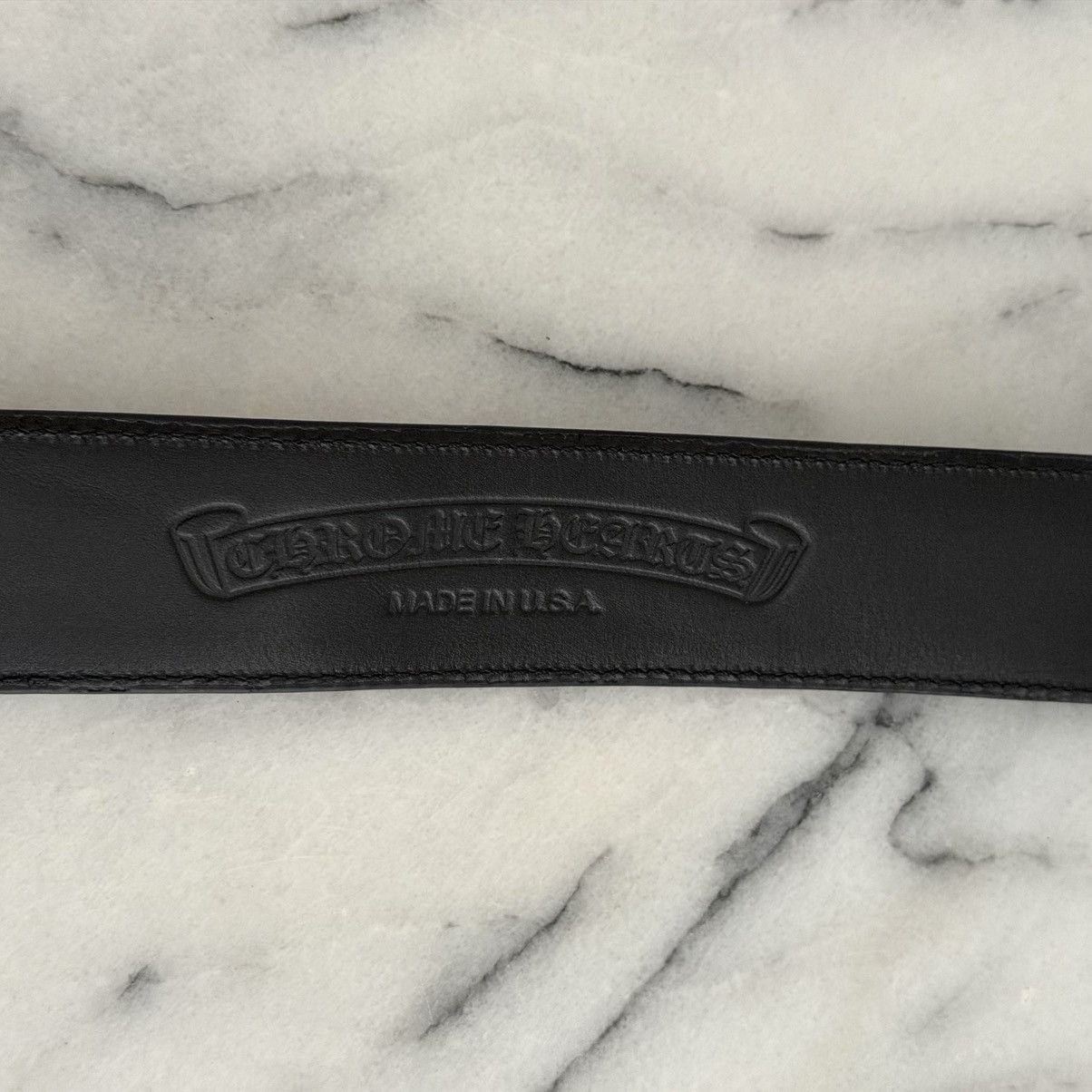 Chrome Hearts Chrome Hearts Gunslinger Belt 1.5” Size 36 - 3 Thumbnail